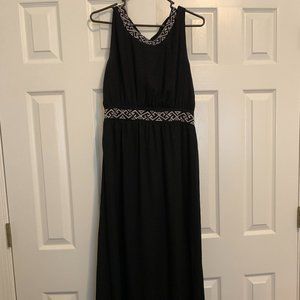 Black Boutique Maxi with Bowtie Back Large